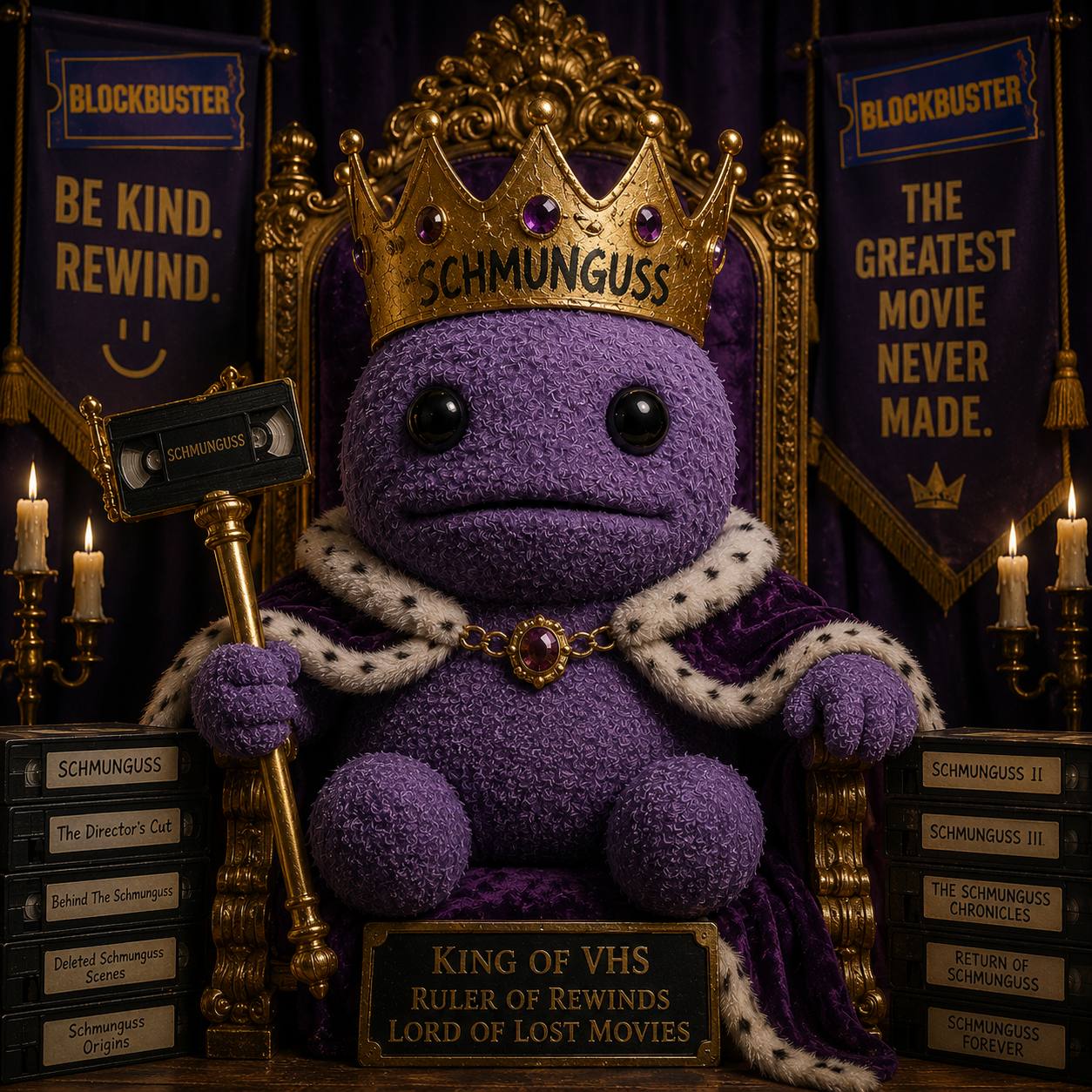 Schmunguss on his throne
